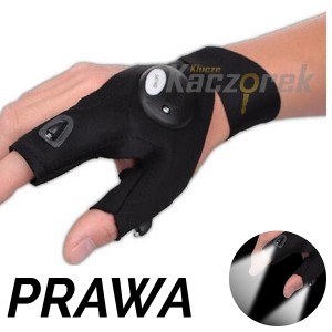 DK 001 - Rukavice s baterkou PRAVÁ